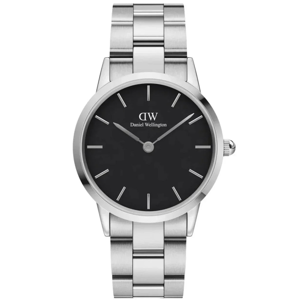 Daniel Wellington Iconic Link Ladies Silver Watch Dw00600204 -korean beauty