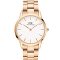 Daniel Wellington Iconic Link Mens Rose Gold Watch Dw00100343 -korean beauty