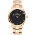Daniel Wellington Iconic Link Mens Rose Gold Watch Dw00600344 -korean beauty