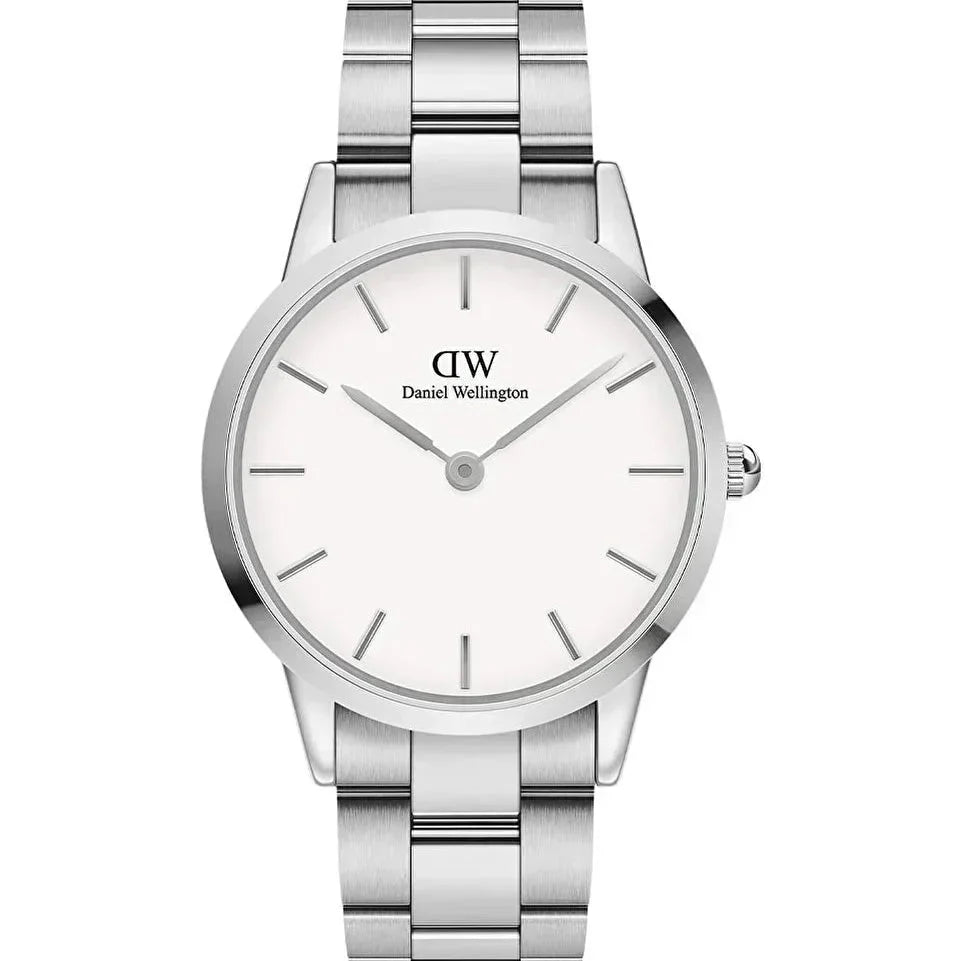 Daniel Wellington Iconic Link Mens Silver Watch Dw00600341 -korean beauty