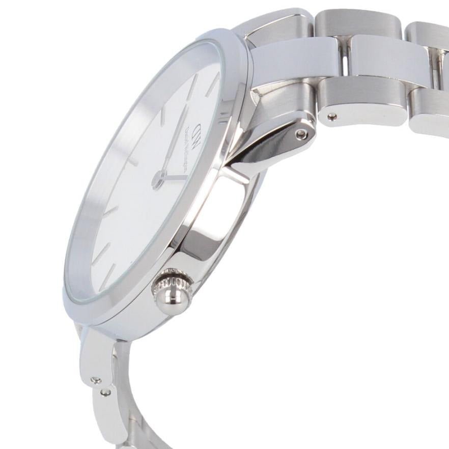 Daniel Wellington Iconic Link Mens Silver Watch Dw00600341 -korean beauty