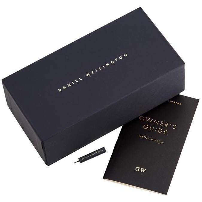 Daniel Wellington Iconic Link Mens Silver Watch Dw00600342 -korean beauty