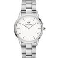 Daniel Wellington Iconic Link Unisex Silver Watch Dw00100203 -korean beauty