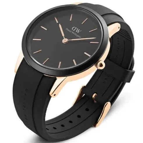 Daniel Wellington Iconic Motion Mens Black Watch Dw00100611 -korean beauty