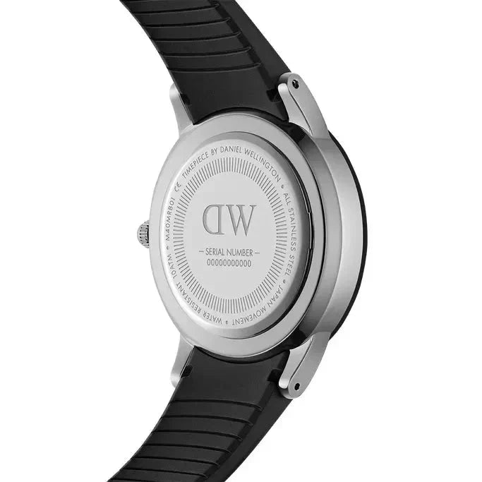 Daniel Wellington Iconic Motion Mens Black Watch Dw00100612 -korean beauty
