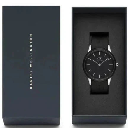 Daniel Wellington Iconic Motion Mens Black Watch Dw00100612 -korean beauty