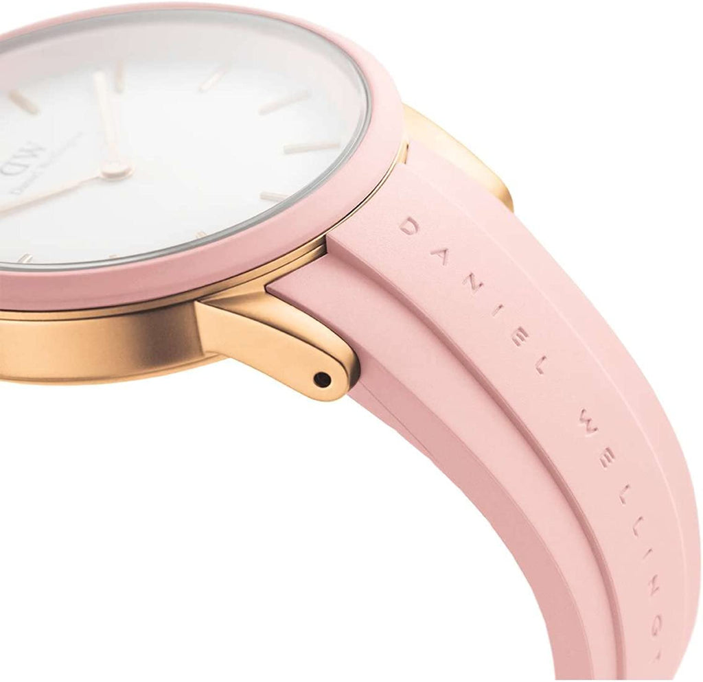 Daniel Wellington Iconic Motion Pastel Ladies Pink Watch Dw00100533 -korean beauty