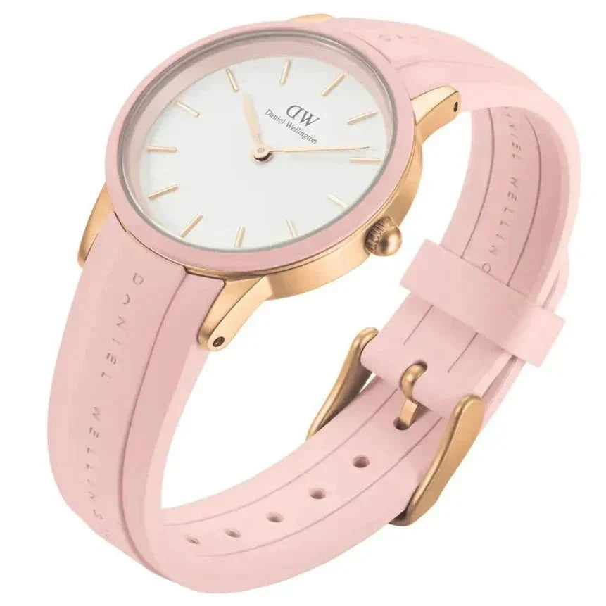 Daniel Wellington Iconic Motion Pastel Ladies Pink Watch Dw00100533 -korean beauty