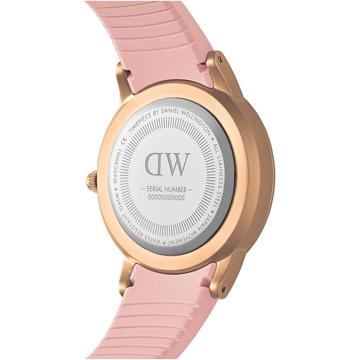 Daniel Wellington Iconic Motion Pastel Ladies Pink Watch Dw00100533 -korean beauty