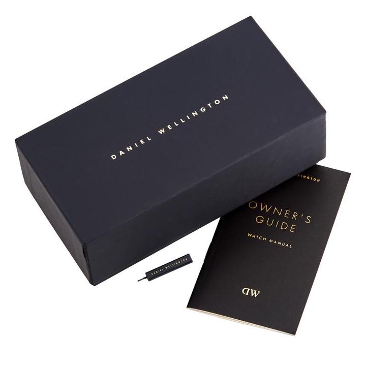 Daniel Wellington Petite York Ladies Silver Watch Dw00600188 -korean beauty