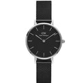 Daniel Wellington Petite Ashfield Ladies Black Watch Dw00600246 -korean beauty