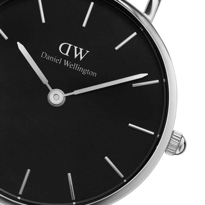 Daniel Wellington Petite Ashfield Ladies Black Watch Dw00600246 -korean beauty