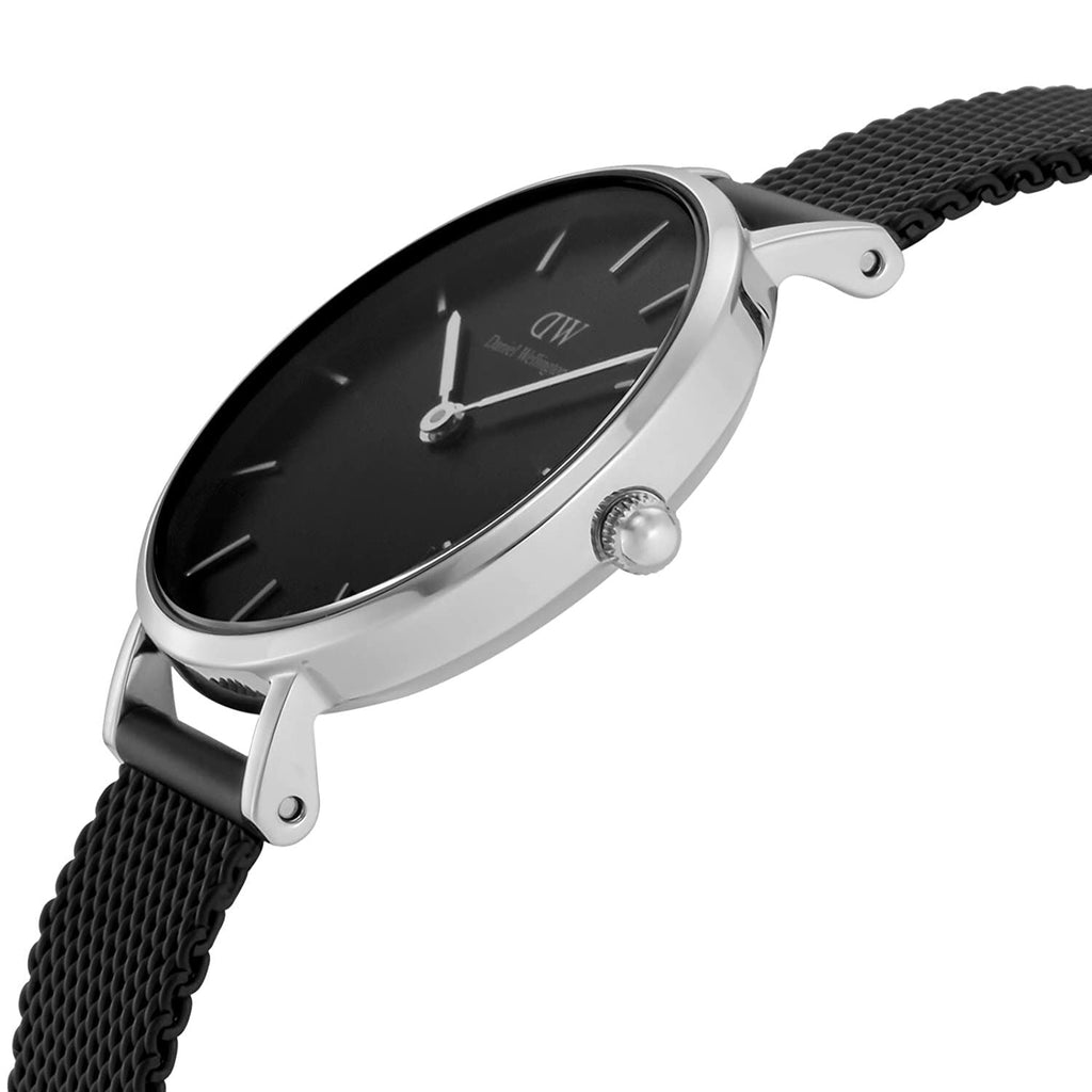 Daniel Wellington Petite Ashfield Ladies Black Watch Dw00600246 -korean beauty