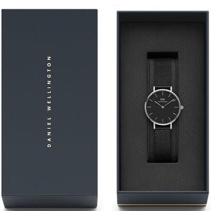 Daniel Wellington Petite Ashfield Ladies Black Watch Dw00600246 -korean beauty