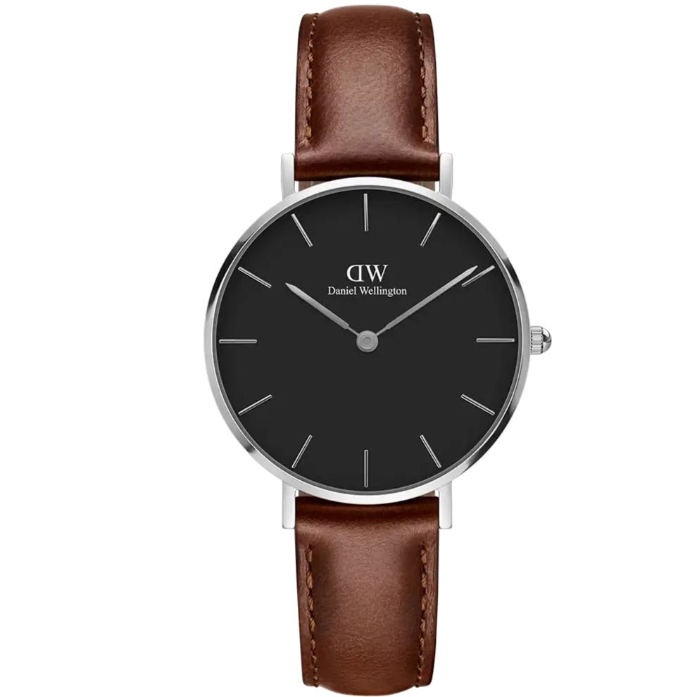 Daniel Wellington Petite Bristol Ladies Silver Watch Dw00600177 -korean beauty