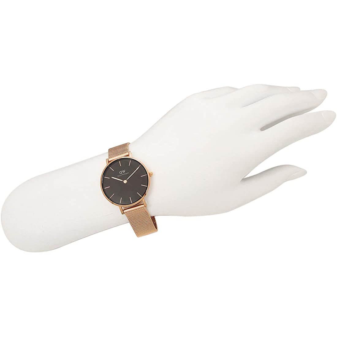 Daniel Wellington Petite Melrose Ladies Rose Gold Watch Dw00600161 -korean beauty