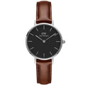 Daniel Wellington Petite St Mawes Ladies Brown Watch Dw00600237 -korean beauty