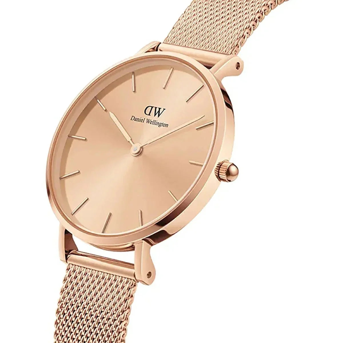 Daniel Wellington Petite Unitone Ladies Rose Gold Watch Dw00600471 -korean beauty