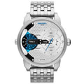 Diesel Dz7305 Men S Mini Daddy Silver Watch -korean beauty