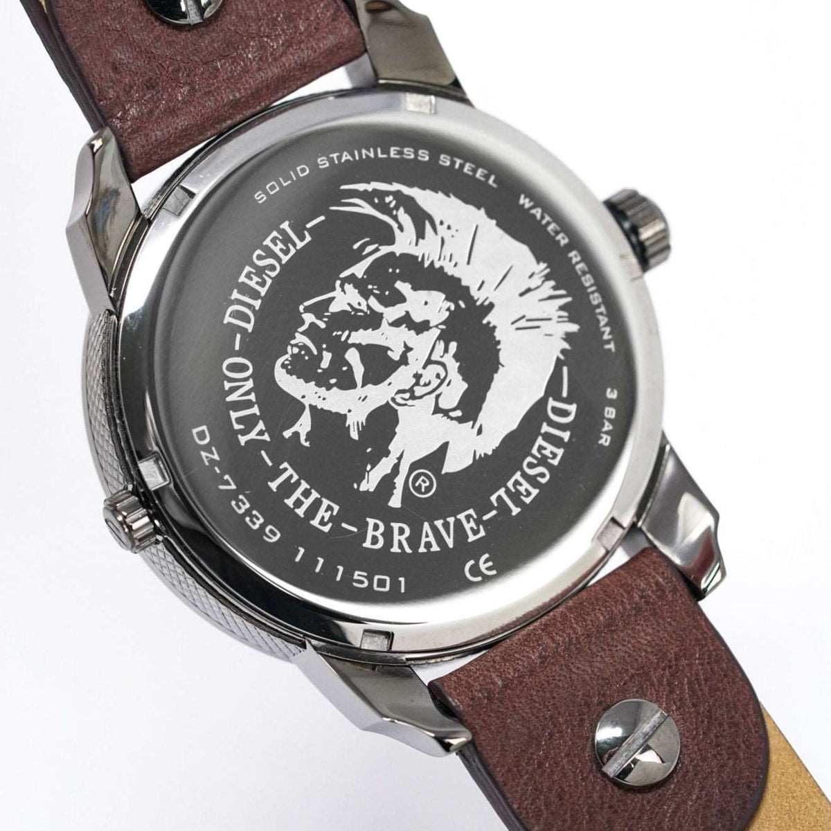 Diesel Dz7339 Men S Mini Daddy Gun Metal Watch -korean beauty