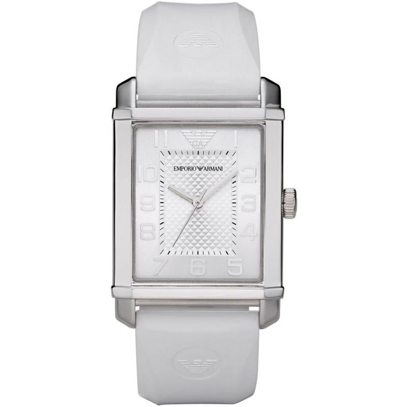 Emporio Armani Ar0498 Ladies White Watch -korean beauty