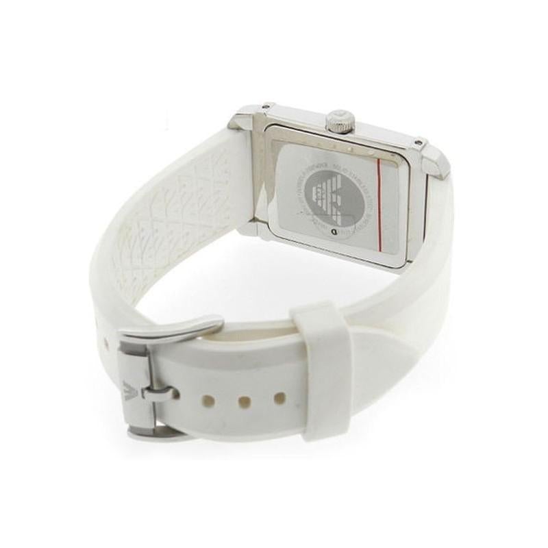 Emporio Armani Ar0498 Ladies White Watch -korean beauty