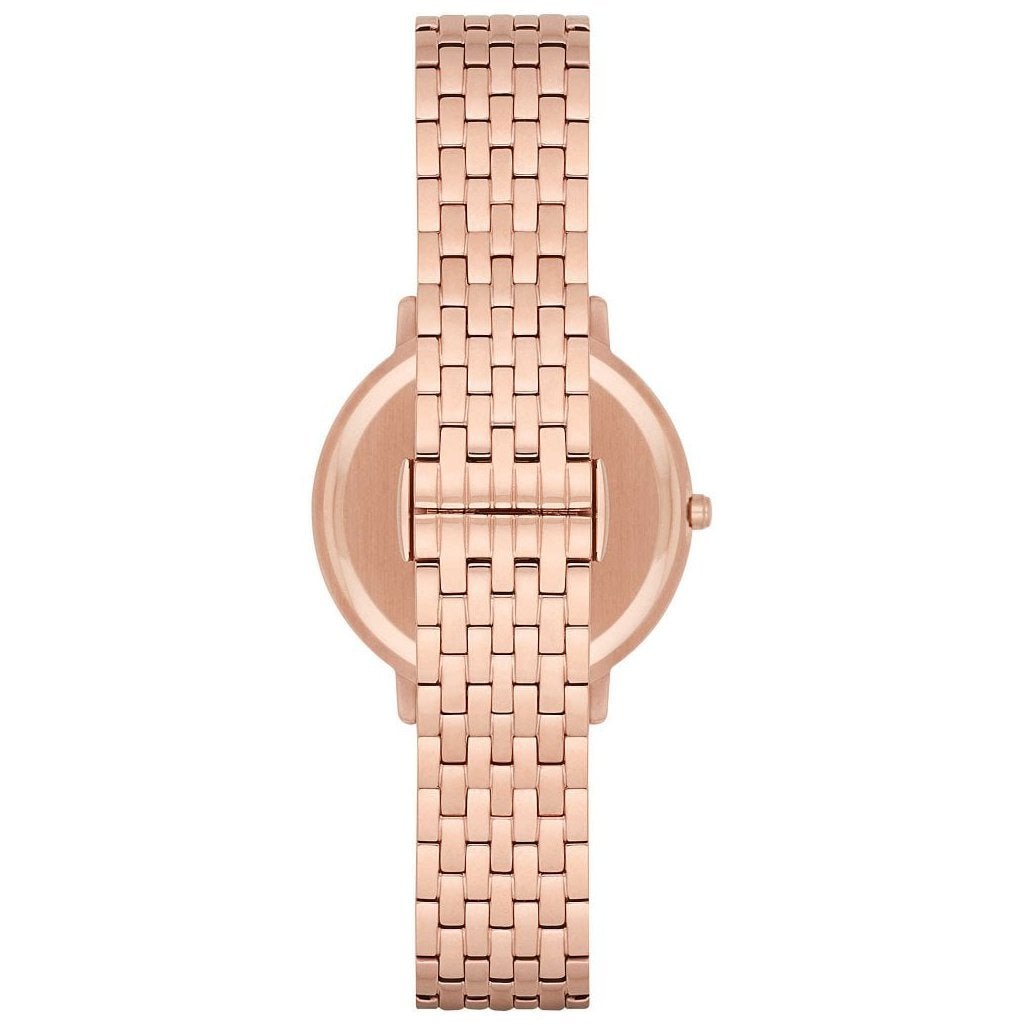 Emporio Armani Ar11006 Ladies Rose Gold Watch -korean beauty
