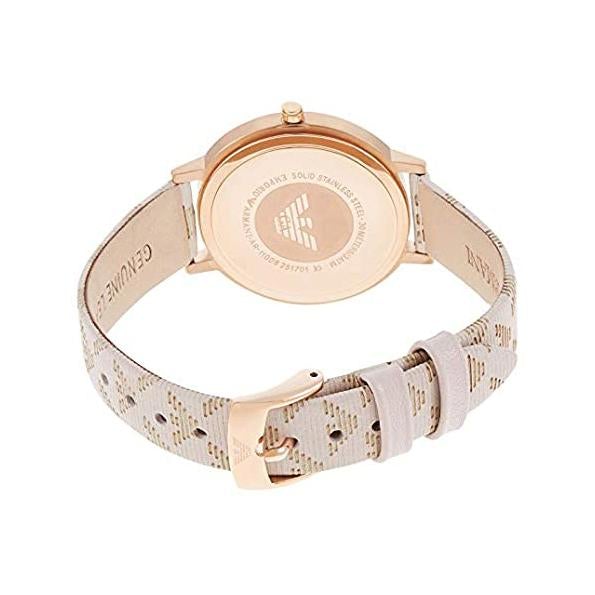 Emporio Armani Ar11008 Ladies Classic White Watch -korean beauty