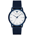 Emporio Armani Ar11025 Men S Luigi Blue Pvd Watch -korean beauty