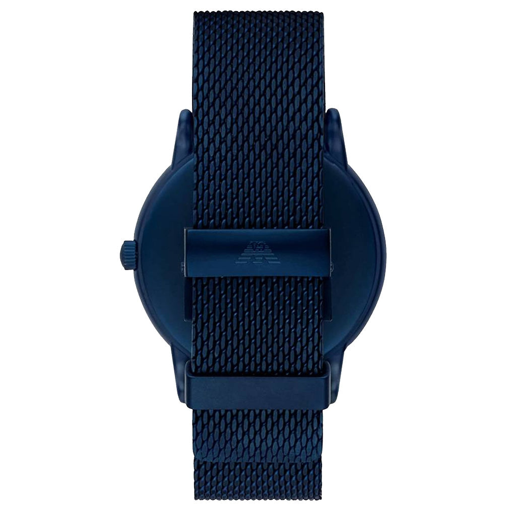 Emporio Armani Ar11025 Men S Luigi Blue Pvd Watch -korean beauty