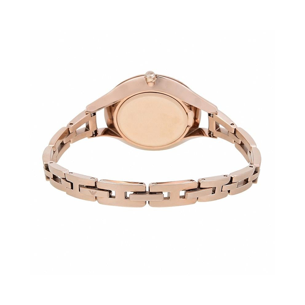 Emporio Armani Ar11055 Ladies Aurora Rose Gold Watch -korean beauty