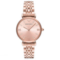 Emporio Armani Ar11059 Ladies Rose Gold Watch -korean beauty