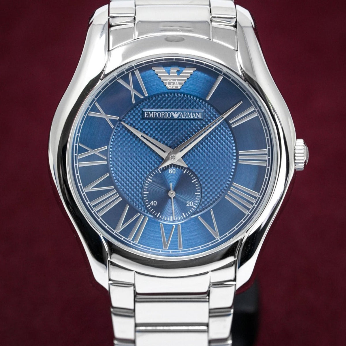 Emporio Armani Ar11085 Men S Valente Blue Watch -korean beauty