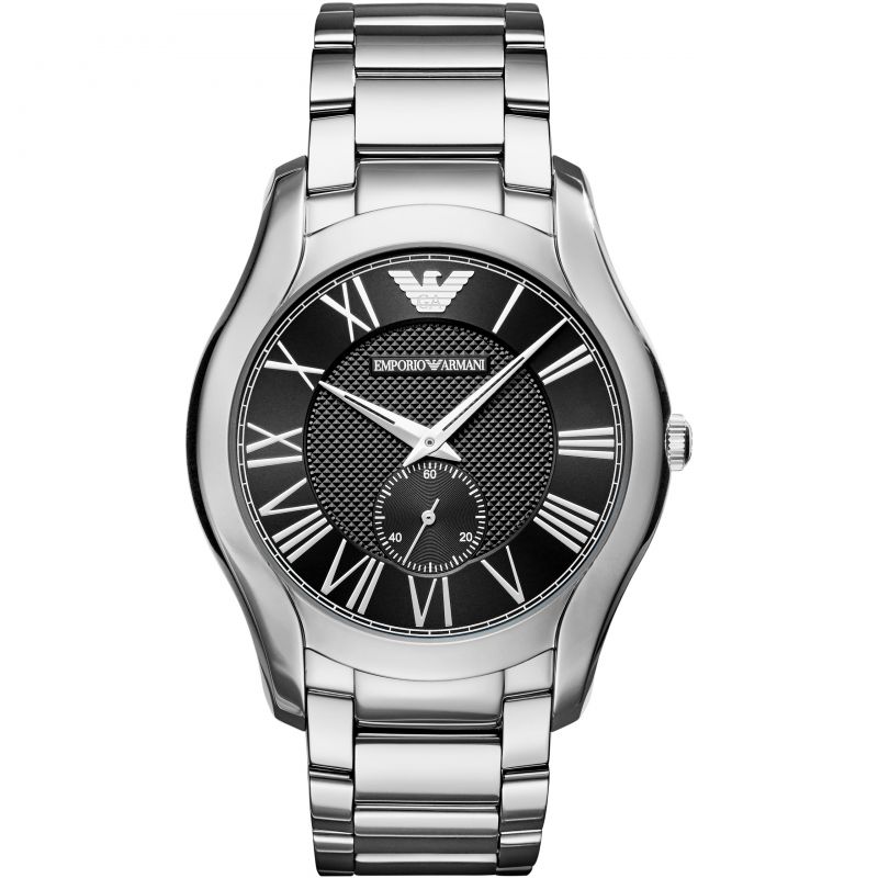Emporio Armani Ar11086 Men S Valente Black Watch -korean beauty