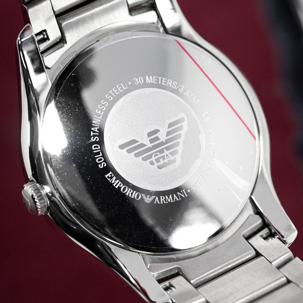 Emporio Armani Ar11086 Men S Valente Black Watch -korean beauty