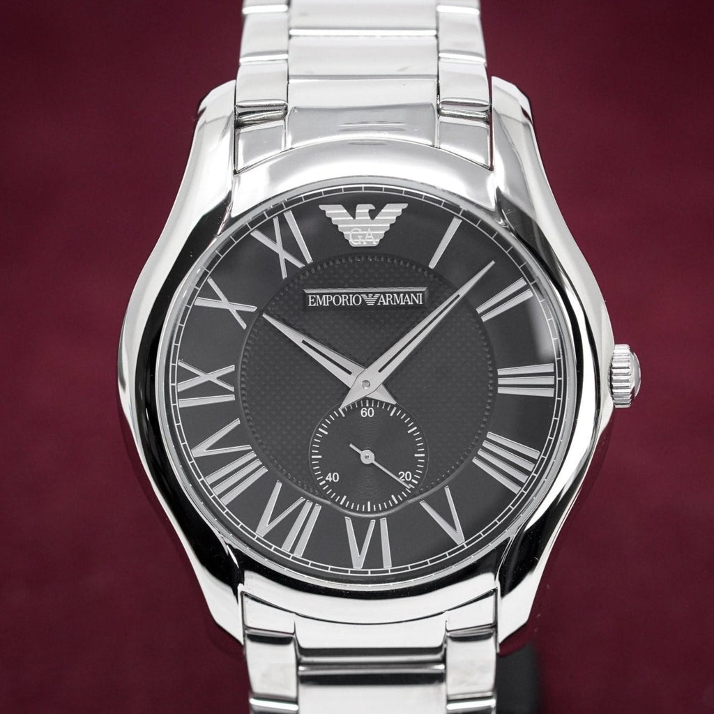 Emporio Armani Ar11086 Men S Valente Black Watch -korean beauty