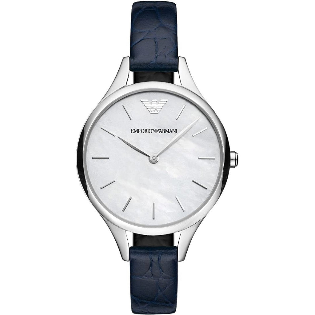 Emporio Armani Ar11090 Ladies Aurora Blue Watch -korean beauty