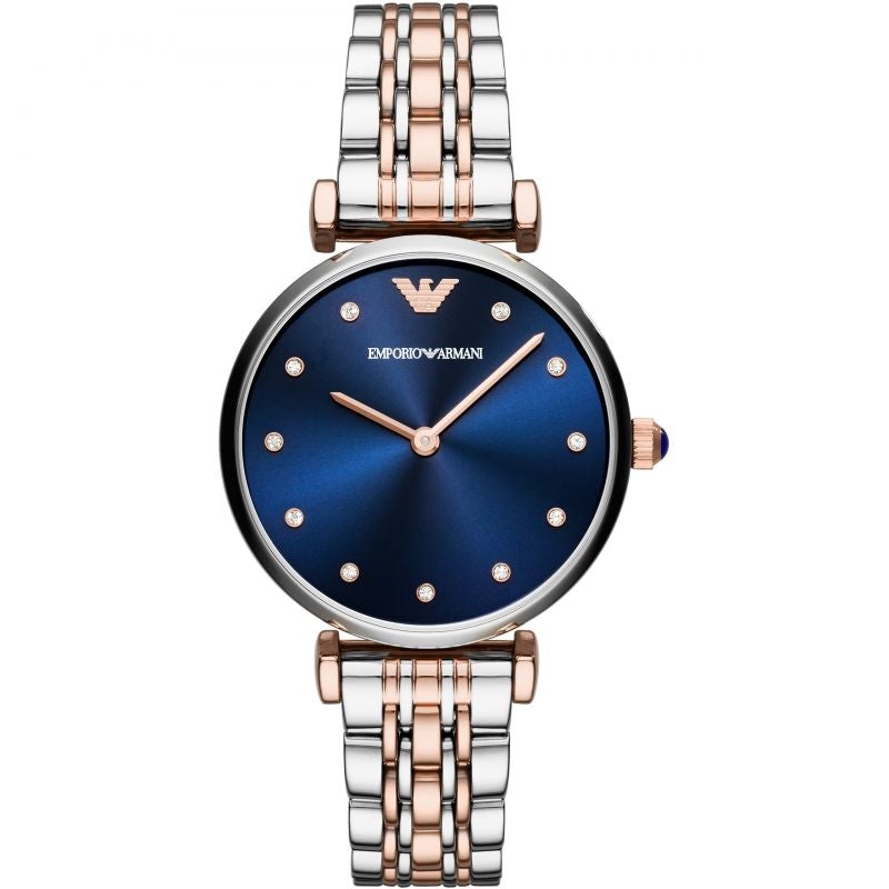Emporio Armani Ar11092 Ladies Rose Gold Watch -korean beauty