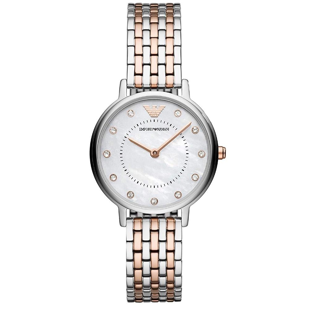 Emporio Armani Ar11094 Ladies Rose Gold Watch -korean beauty