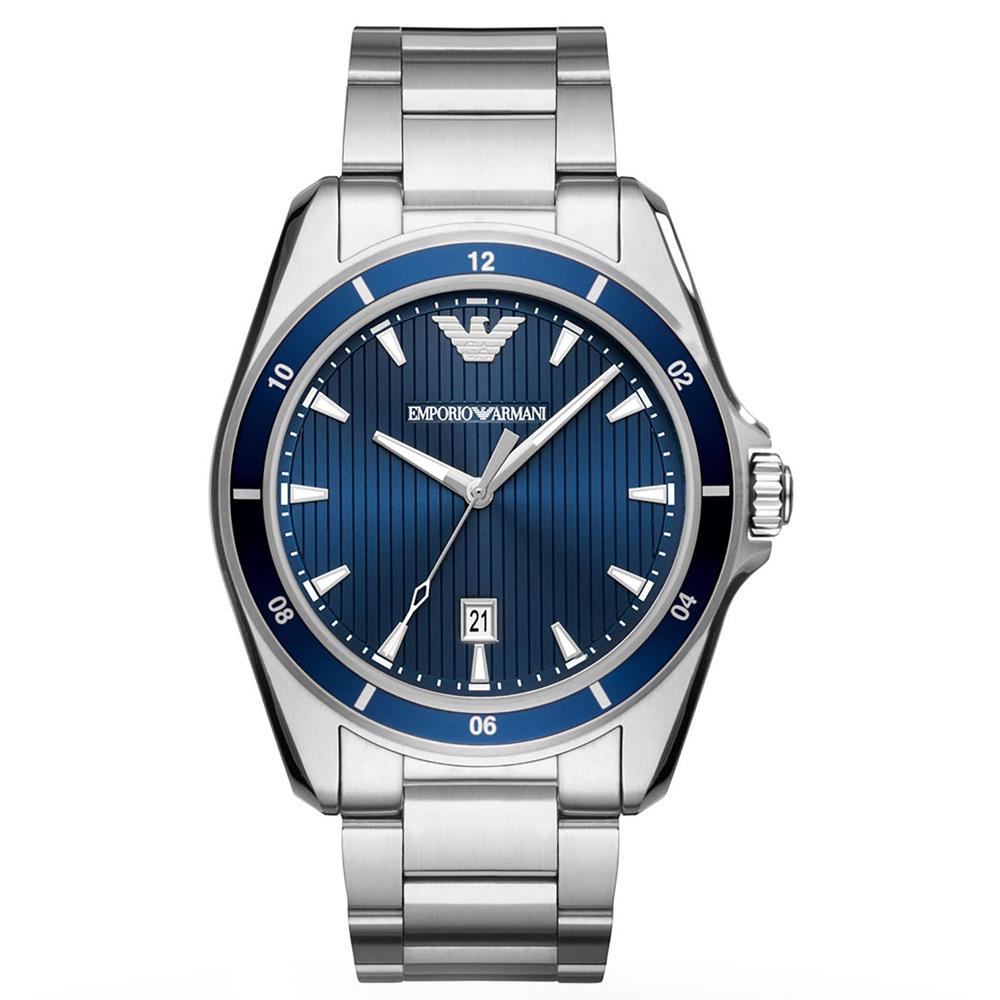Emporio Armani Ar11100 Men S Sigma Blue Watch -korean beauty