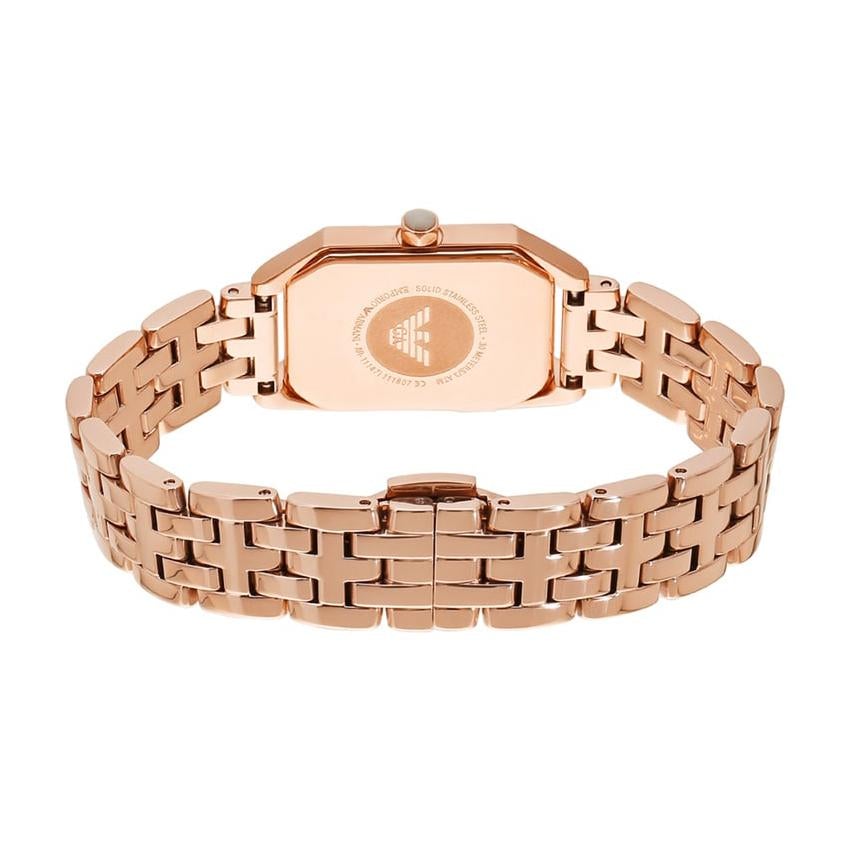 Emporio Armani Ar11147 Ladies Gioia Rose Gold Watch -korean beauty