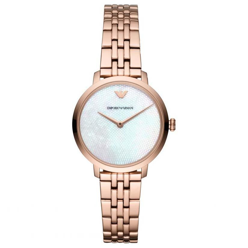 Emporio Armani Ar11158 Ladies Rose Gold Watch -korean beauty