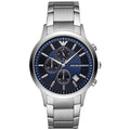 Emporio Armani Ar11164 Men S Blue Chronograph Watch -korean beauty
