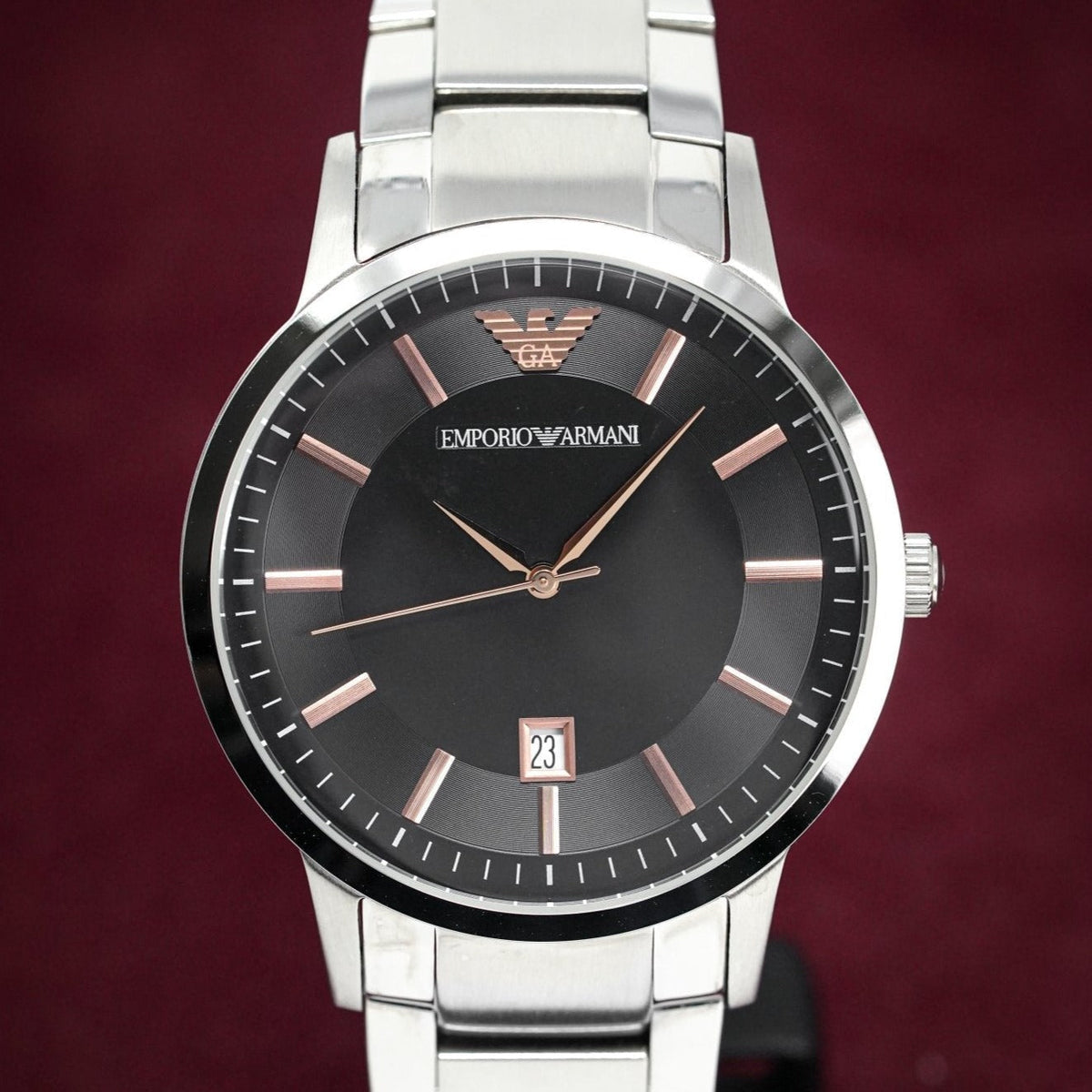 Emporio Armani Ar11179 Men S Renato Watch -korean beauty
