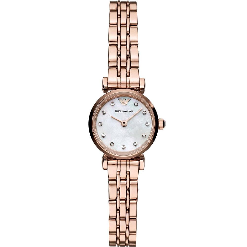 Emporio Armani Ar11203 Ladies Gianni T Bar Rose Gold Watch -korean beauty