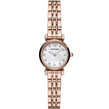 Emporio Armani Ar11203 Ladies Gianni T Bar Rose Gold Watch -korean beauty