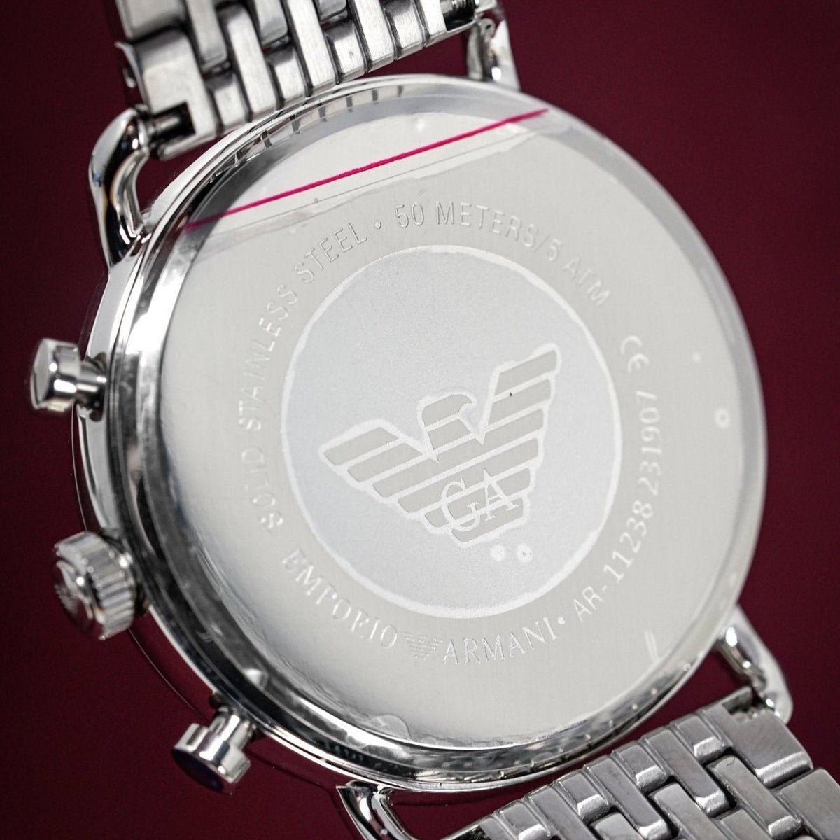 Emporio Armani Ar11238 Men S Aviator Chronograph Watch -korean beauty