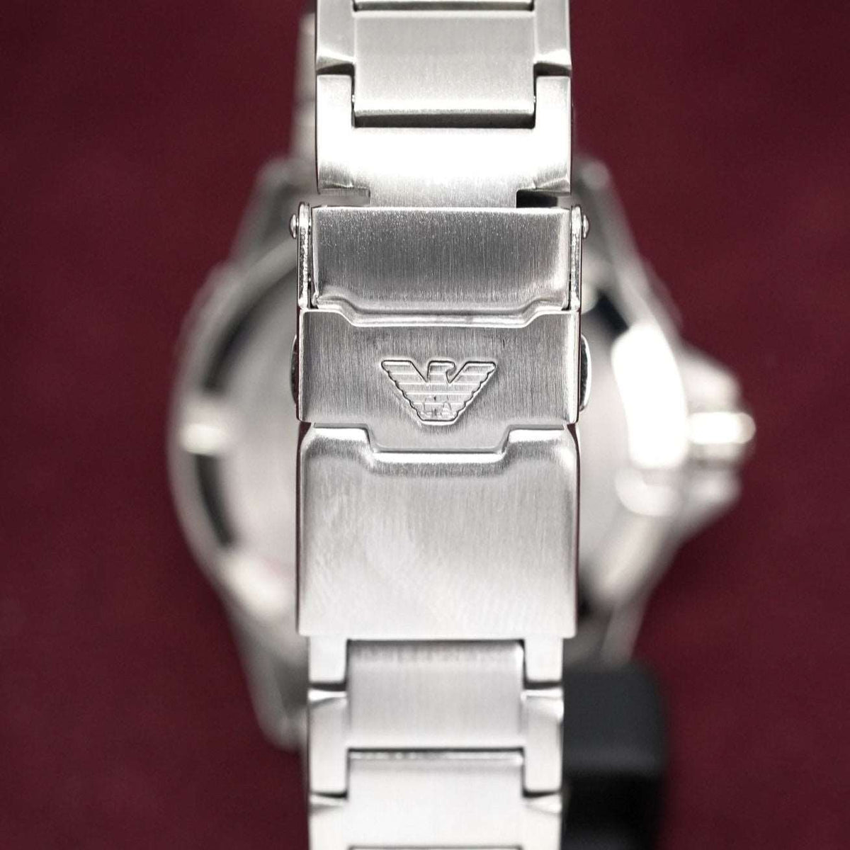 Emporio Armani Ar11338 Men S Diver Steel Watch -korean beauty