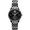 Emporio Armani Ar1478 Ladies Black Watch -korean beauty