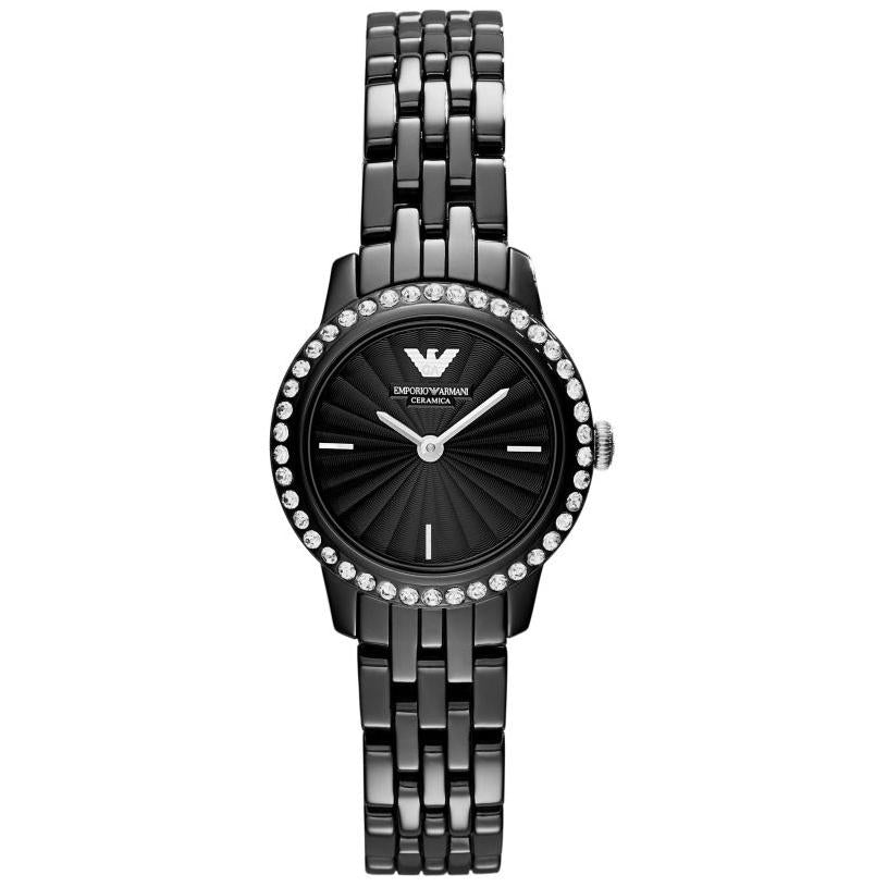 Emporio Armani Ar1480 Ladies Black Watch -korean beauty